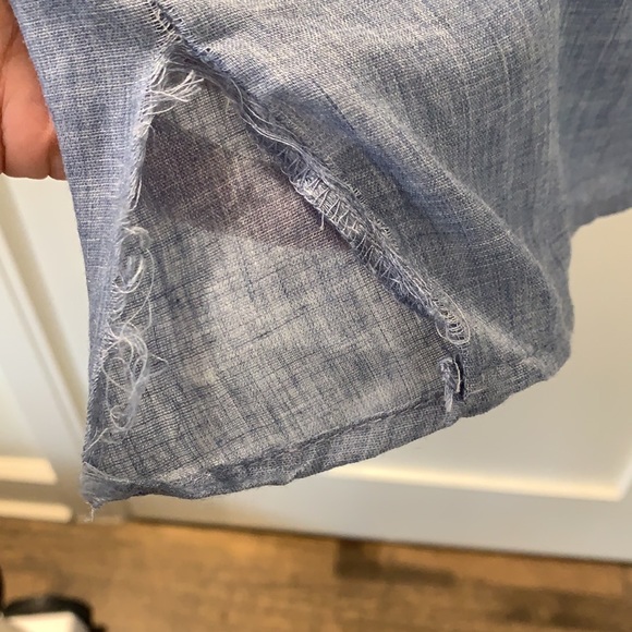 Heartloom Chambray One Shoulder Dress Size S - Picture 5 of 5